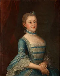 Portrait de Teresa Karalina Radziwiłł de la famille Żałuski